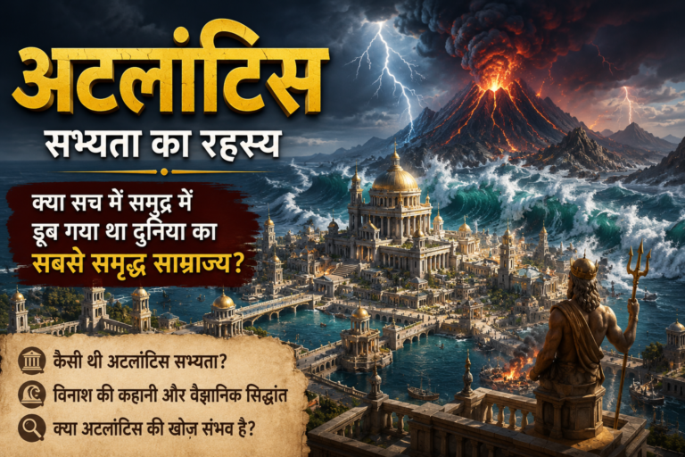 अटलांटिस सभ्यता का रहस्य | क्या सच में समुद्र में डूब गया था अटलांटिस?